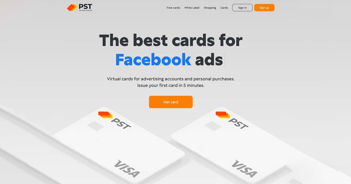 Thẻ ảo tốt nhất cho thanh toán Affiliate và Quảng cáo từ PSTNET