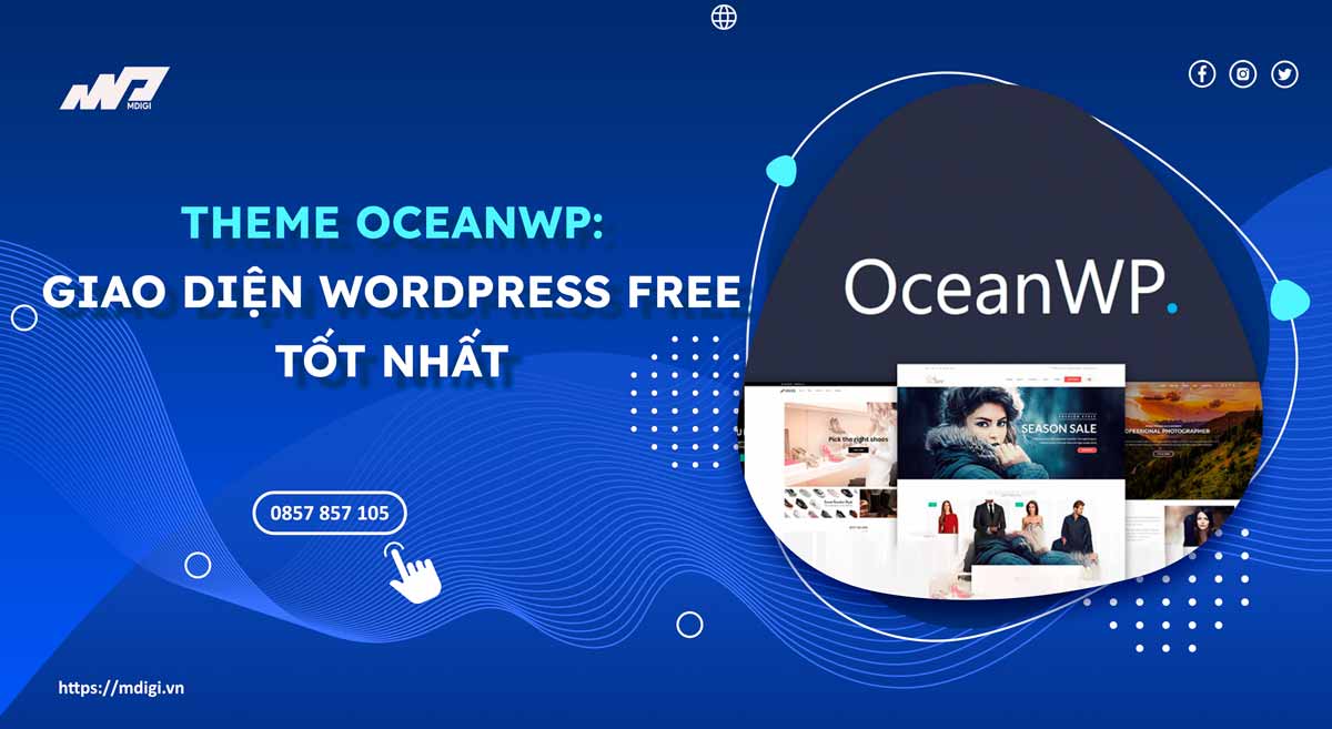 Theme OceanWP: Giao diện WordPress Miễn phí tốt nhất